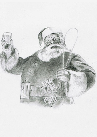 Eine Zeichnung als Weihnachtsgeschenk